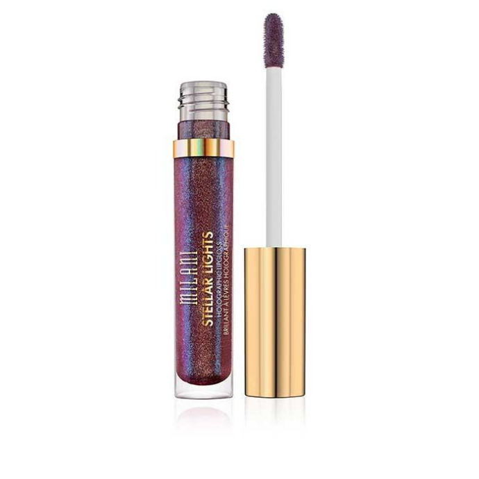 Milani Cosmetics - Stellar Lights Holographic Lip Gloss Kaleidoscopic Purple