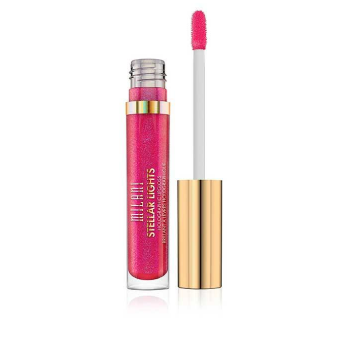 Milani Cosmetics - Stellar Lights Holographic Lip Gloss Fluorescent Fuchsia