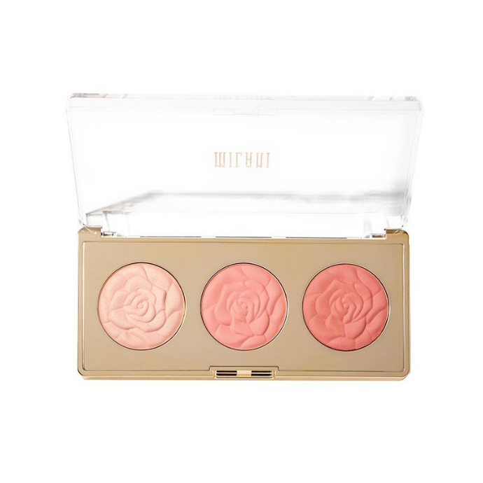Milani Cosmetics - Rose Blush Trio Palette Floral Fantasy