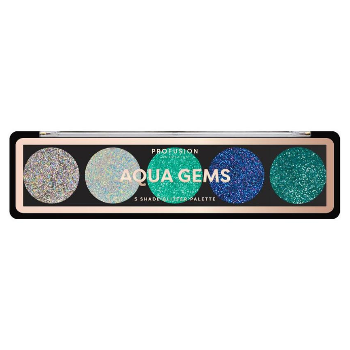 Profusion - Glitter Gems Palette Aqua Gems