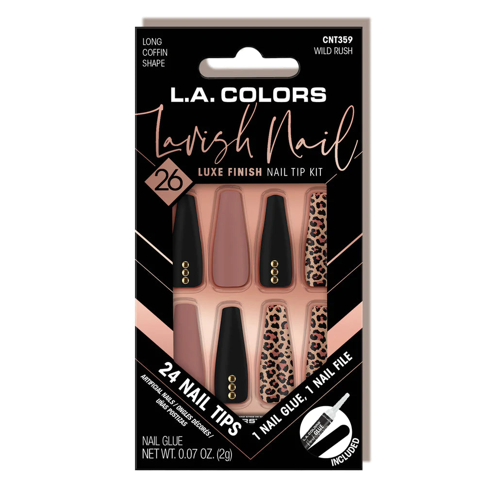 L.A. Colors - Lavish Nails Wild Rush