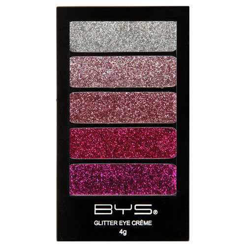 BYS - Glitter Creme Palette Pink Glamour