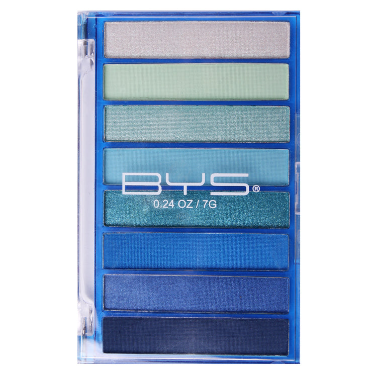 BYS - 8pc Transparent Blue Palette