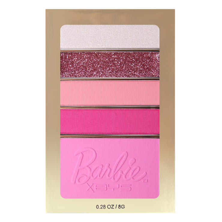 BYS x Barbie - 5pc Face Palette Pink Power