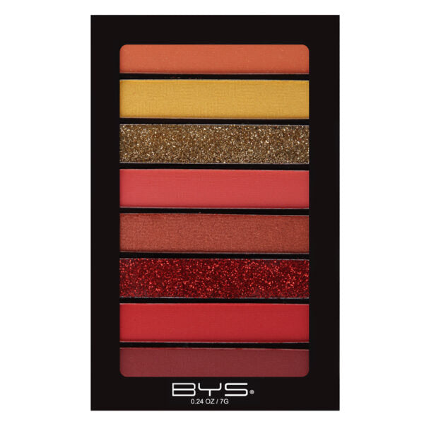 BYS - 8pc Eyeshadow Palette Flame