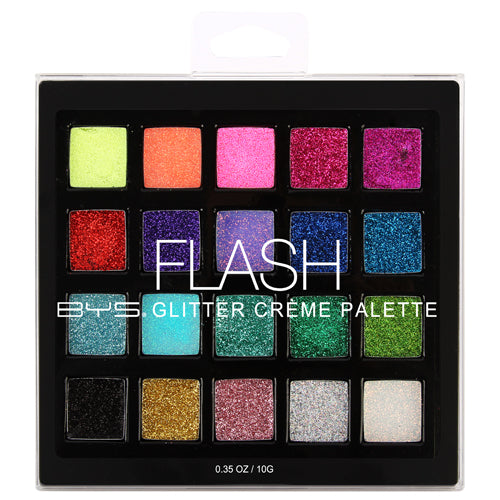 BYS - Flash Glitter Creme Palette