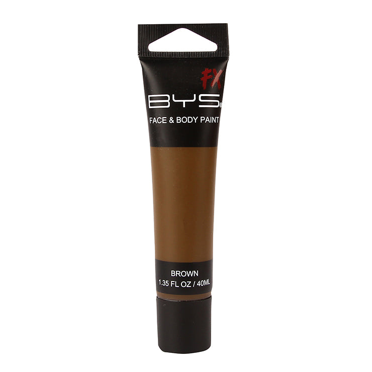 BYS - Face & Body Paint Tube in Brown