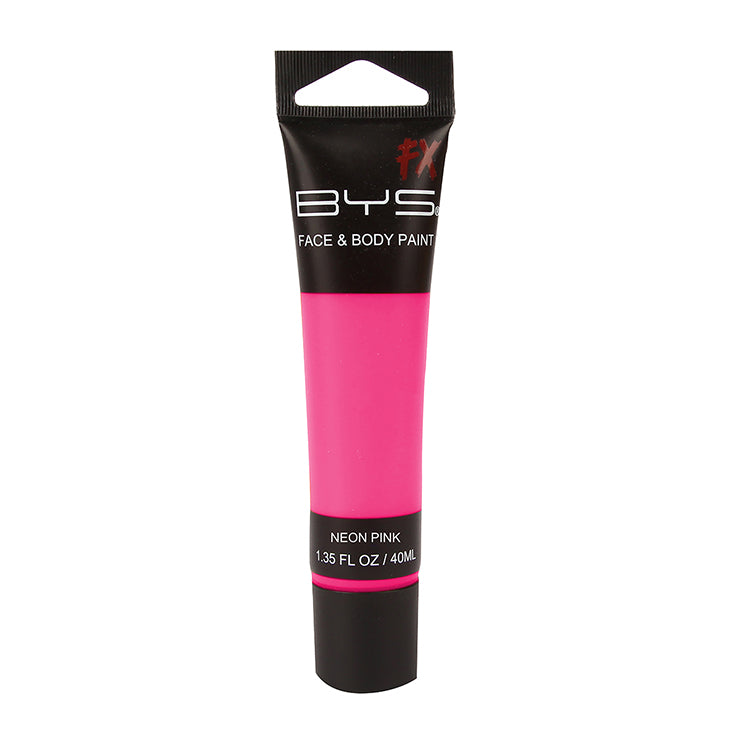 BYS - Face & Body Paint Tube in Neon Pink