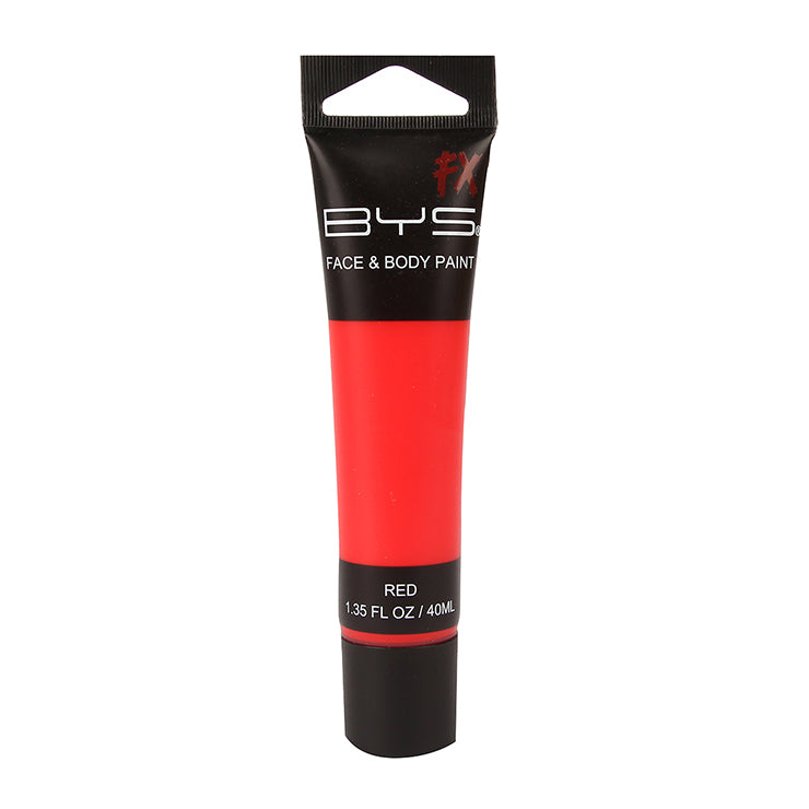 BYS - Face & Body Paint Tube in Red