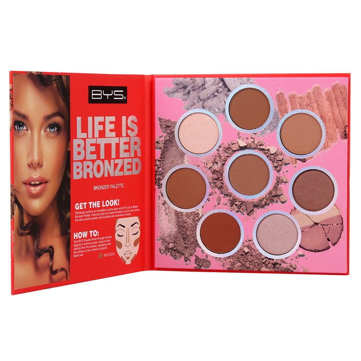 BYS - Life Is Better Bronzed Bronzer Palette