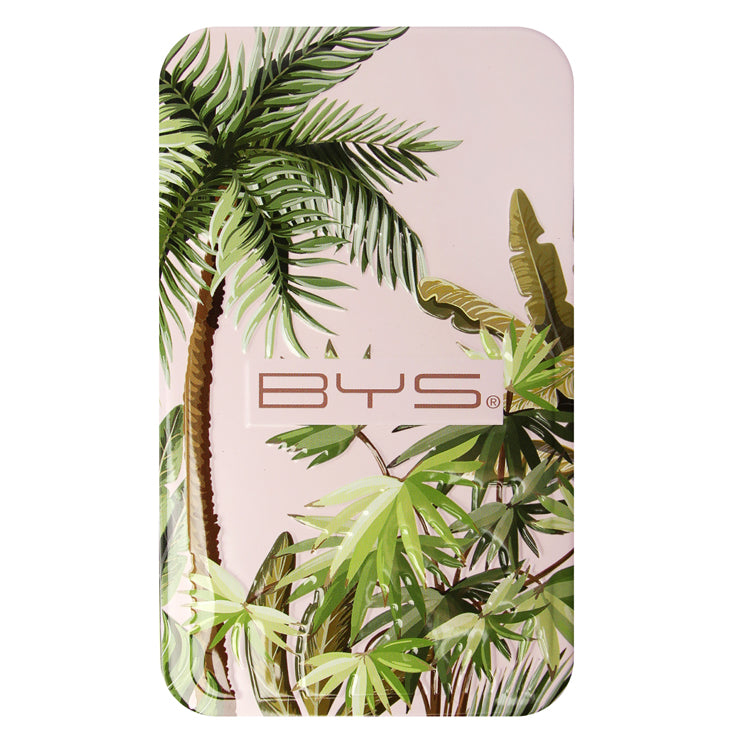 BYS - Makeup Brushes in Keepsake Tin Vintage Palm