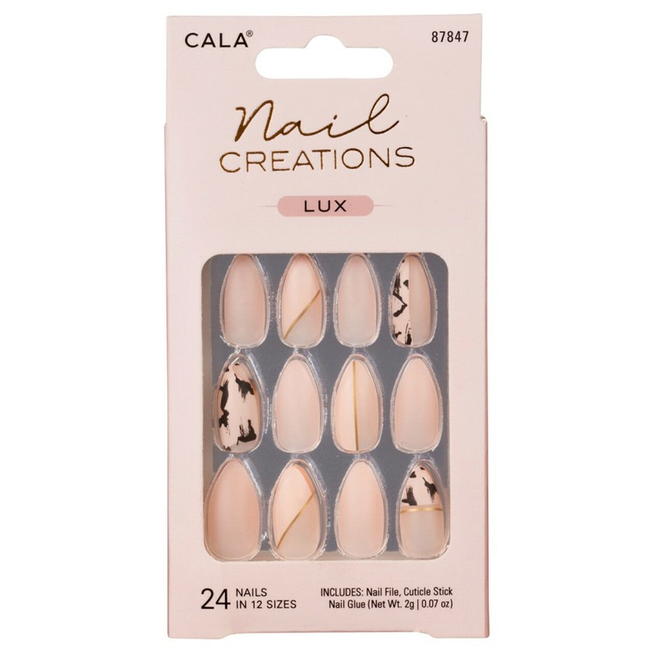 Cala - Nail Creations Lux Kit Nude Abstract