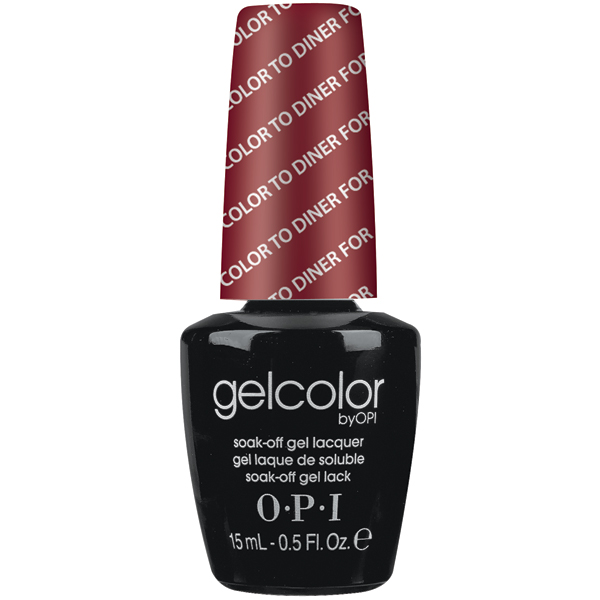 OPI GelColor "Color to Diner For"