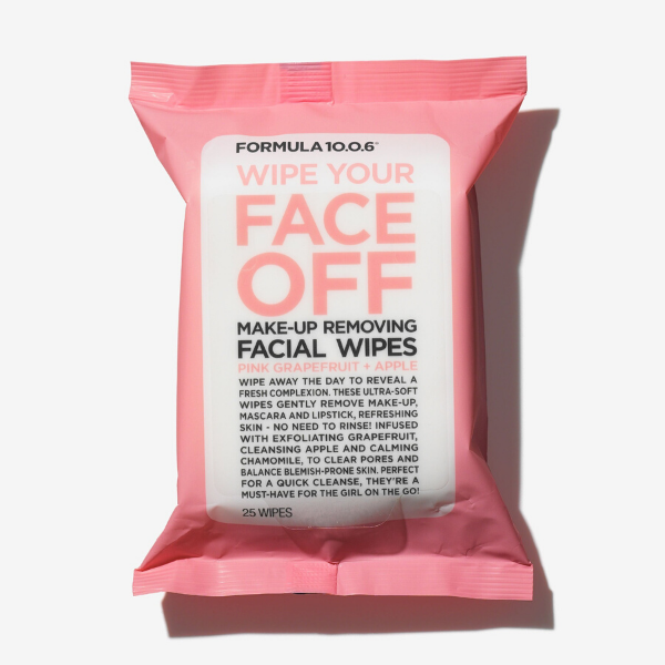 Formula 10.0.6 - Wipe Your Face Off Make-Up Removing Facial Wipes
