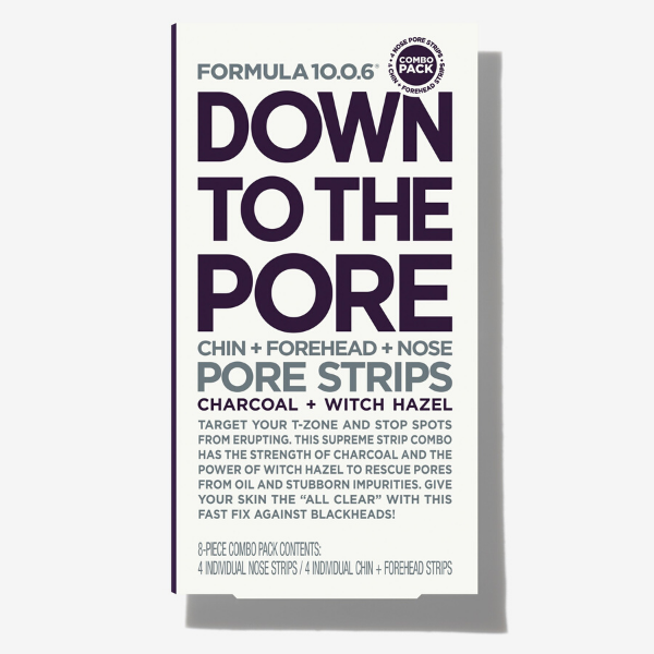 Formula 10.0.6 - Down To The Pore Chin + Forehead + Nose Pore Strips