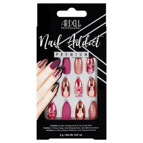 Ardell - Nail Addict Chrome Pink Foil