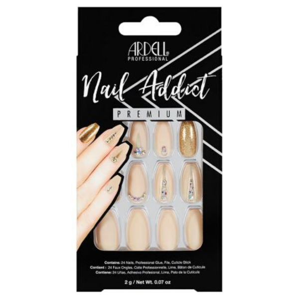 Ardell - Nail Addict Nude Jewelled