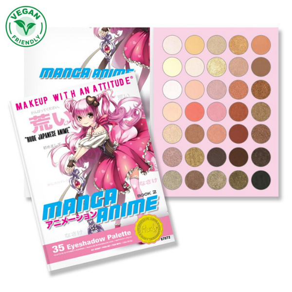 Rude Cosmetics - Manga Anime Book 2 Palette