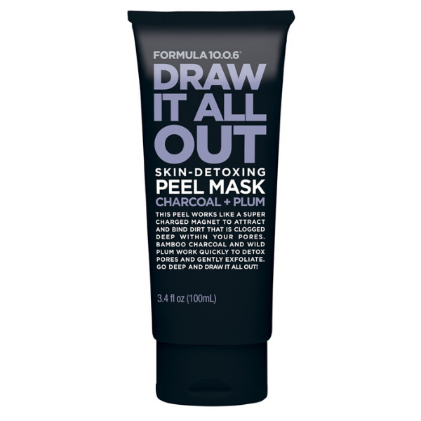 Formula 10.0.6 - Draw It All Out Skin-Detoxing Peel Charcoal Mask