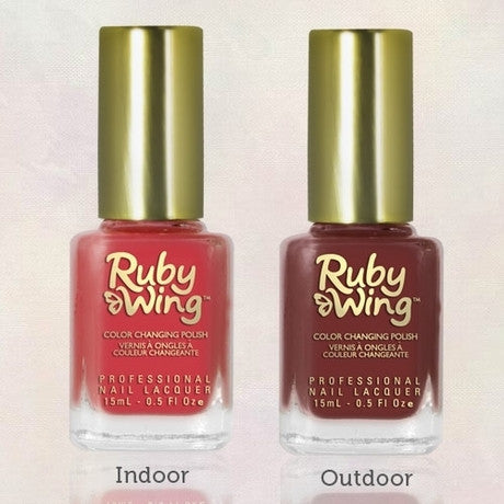Ruby Wing Colour Changing Polish "Cypress"