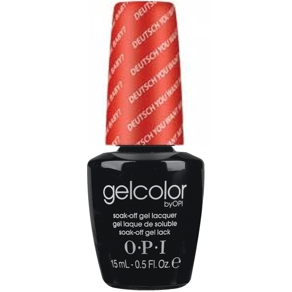 OPI GelColor "Deutsch You Want Me Baby"