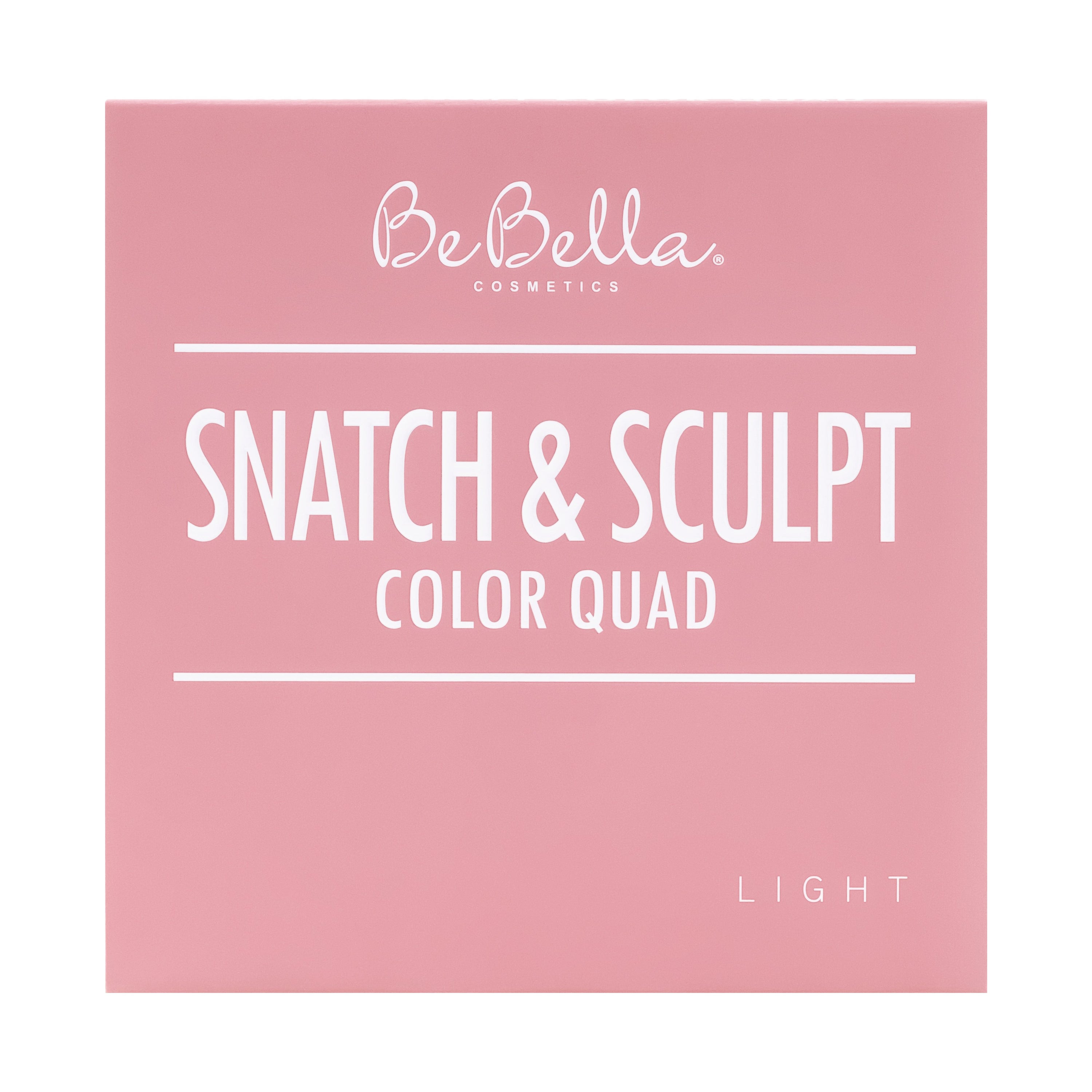 BeBella Cosmetics - Snatch & Sculpt Color Quad Palette Light