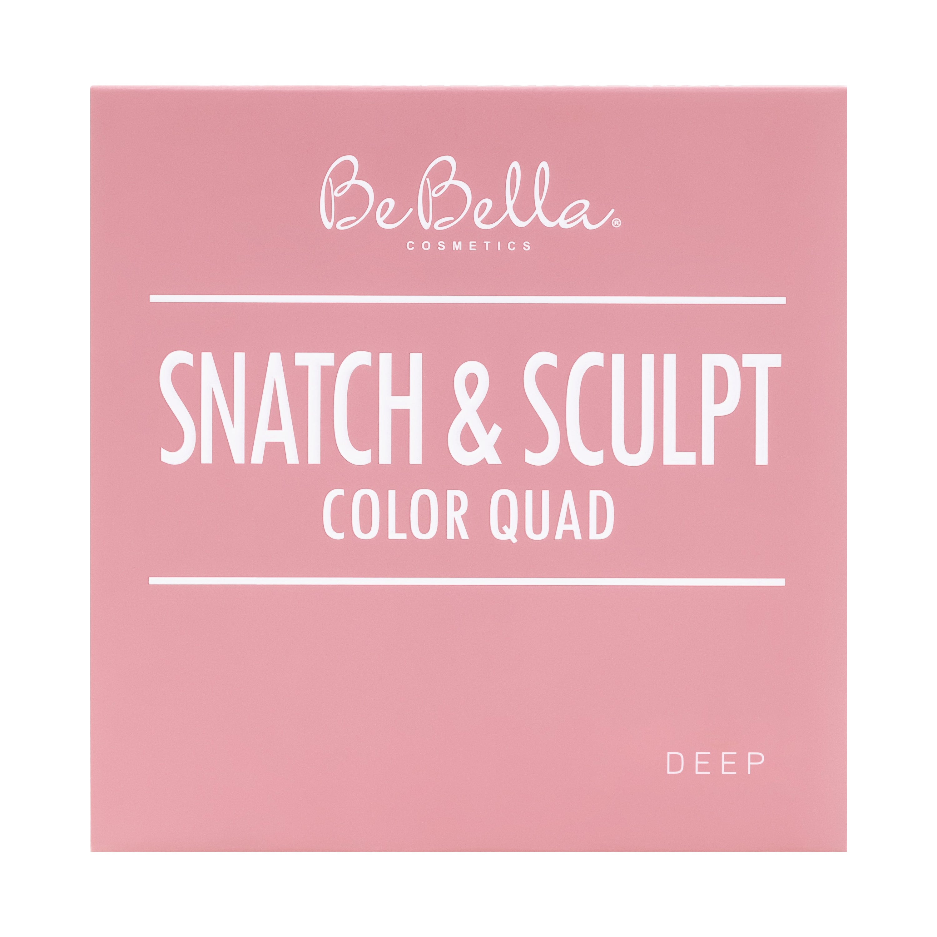 BeBella Cosmetics - Snatch & Sculpt Color Quad Palette Deep