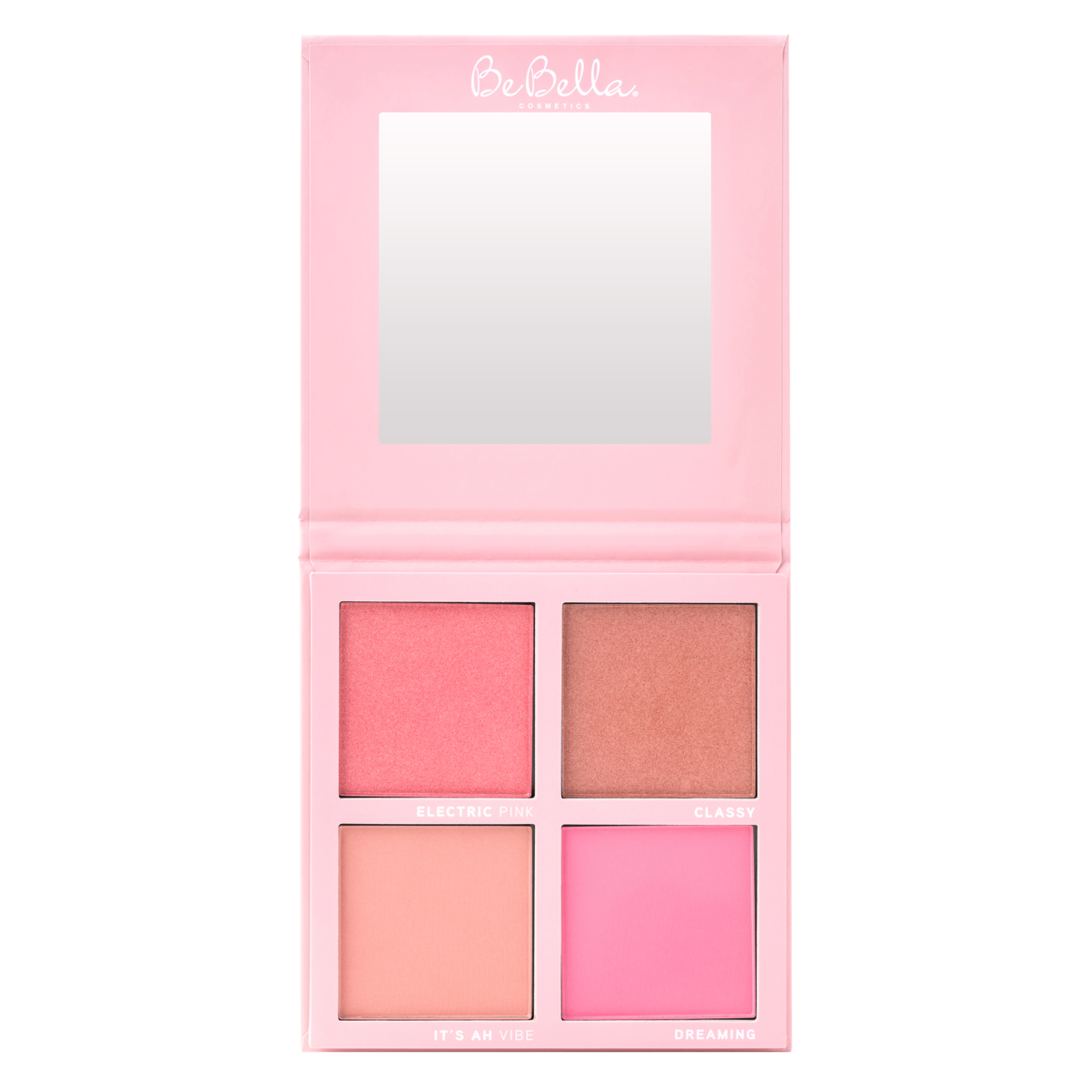 BeBella Cosmetics - Blush Quad Palette Light