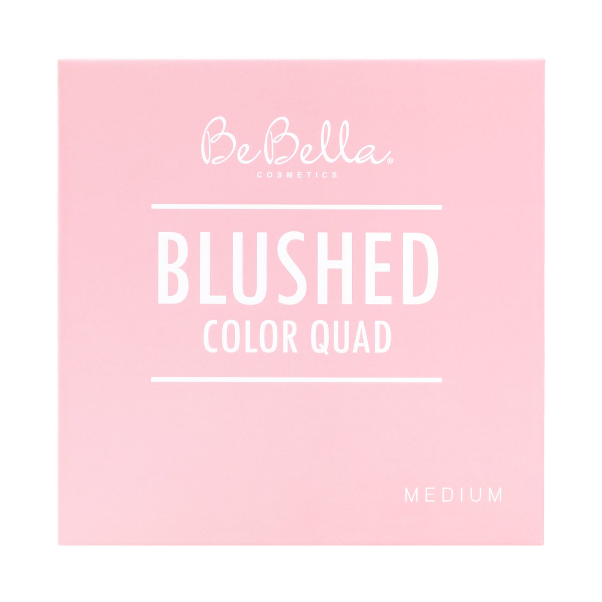 BeBella Cosmetics - Blush Quad Palette Medium