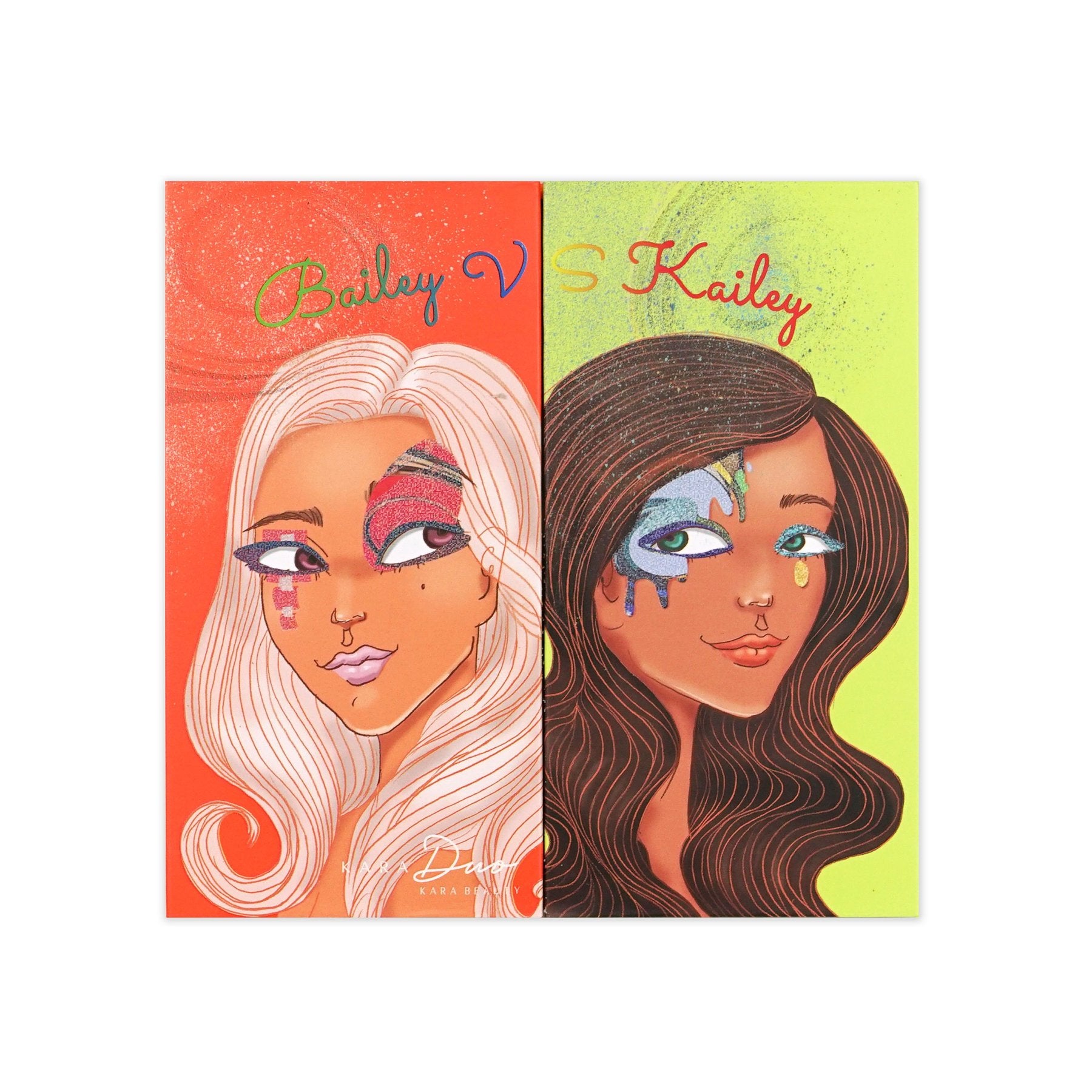 Kara Beauty - Kailey VS Bailey Duo Palette