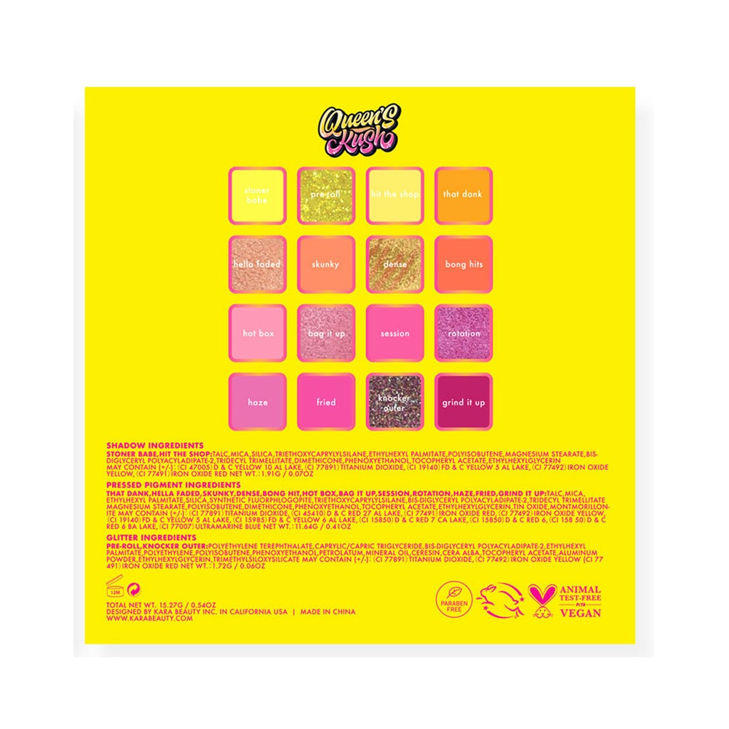 Kara Beauty - Queen's Kush Palette