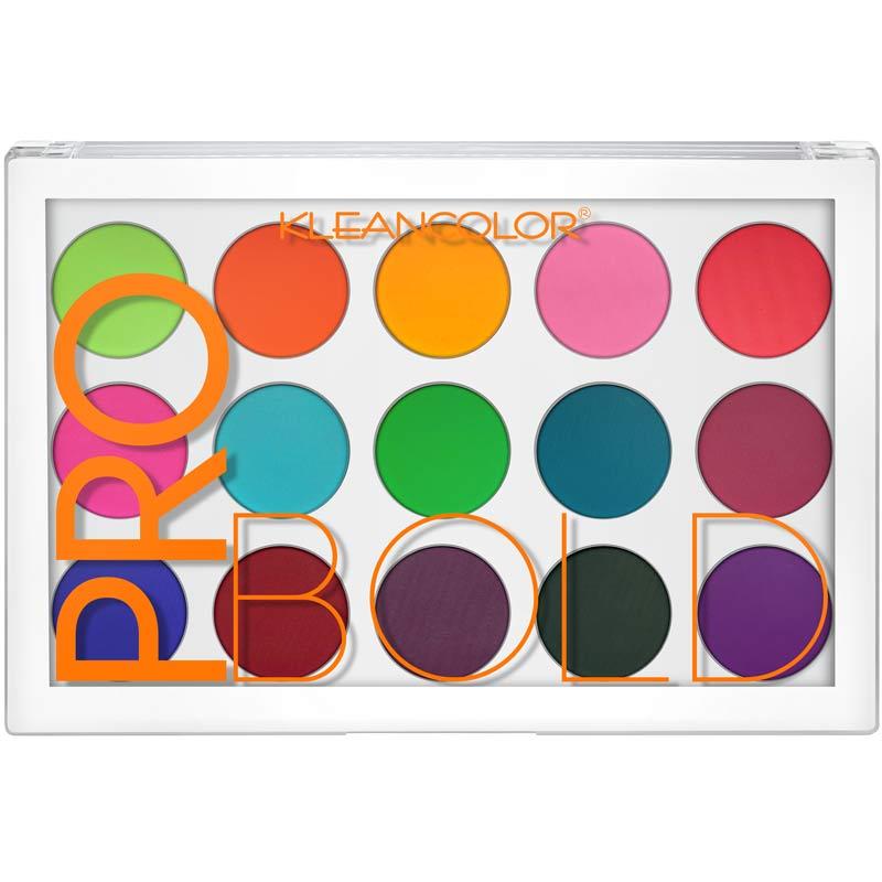 Kleancolor - Pro Bold Pressed Pigment Palette