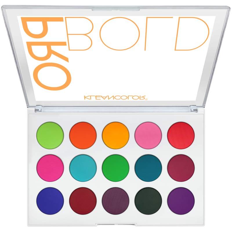 Kleancolor - Pro Bold Pressed Pigment Palette
