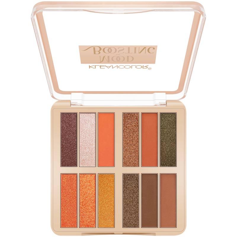 Kleancolor - Mood Boosting Pressed Pigment Palette Sip a Cup of Coffee