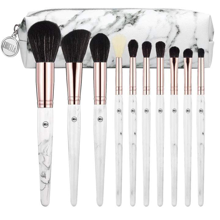 Lurella Cosmetics - Exclusive Marble Brush Set