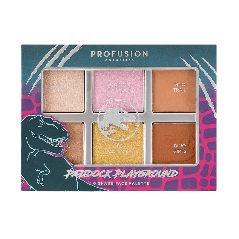 Profusion - Jurassic World Paddock Playground Face Palette