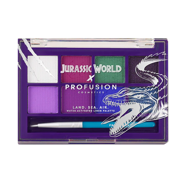 Profusion - Jurassic World Sea & Air Water Activated Liner Palette