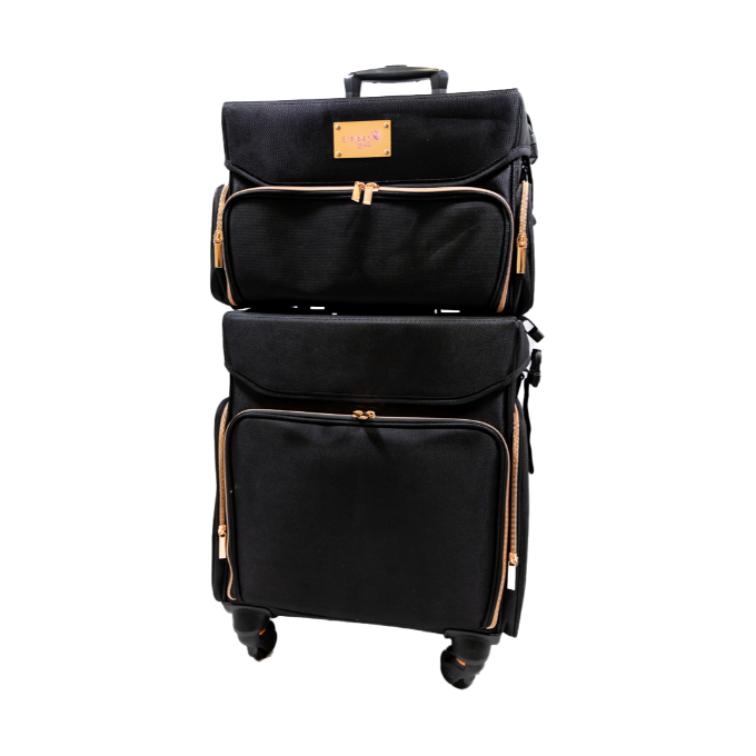 Simply Bella - 2 in 1 Professional Makeup Luggage Case