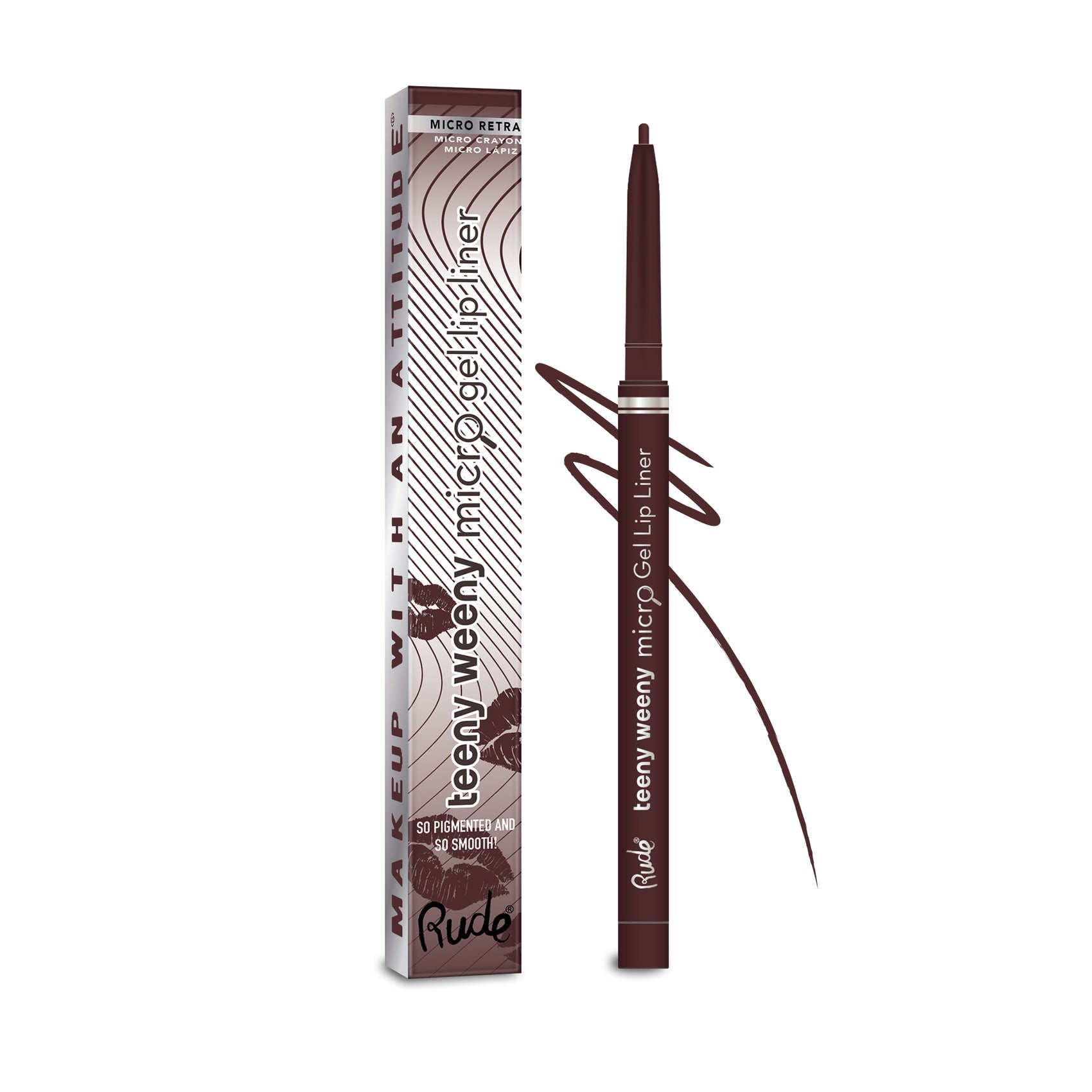 Rude Cosmetics - Teeny Weeny Rich and Creamy Micro Gel Lip Liner Get Some