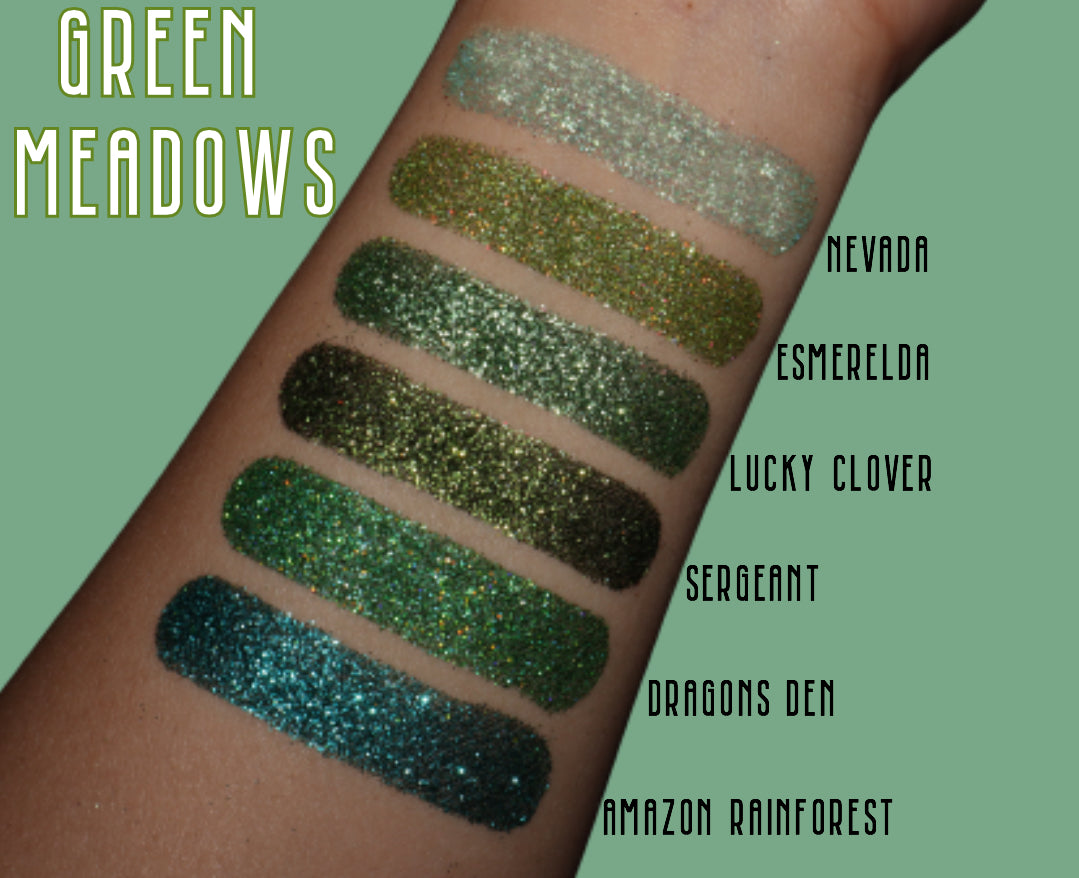 Take Two Cosmetics - Pressed Glitter Esmerelda