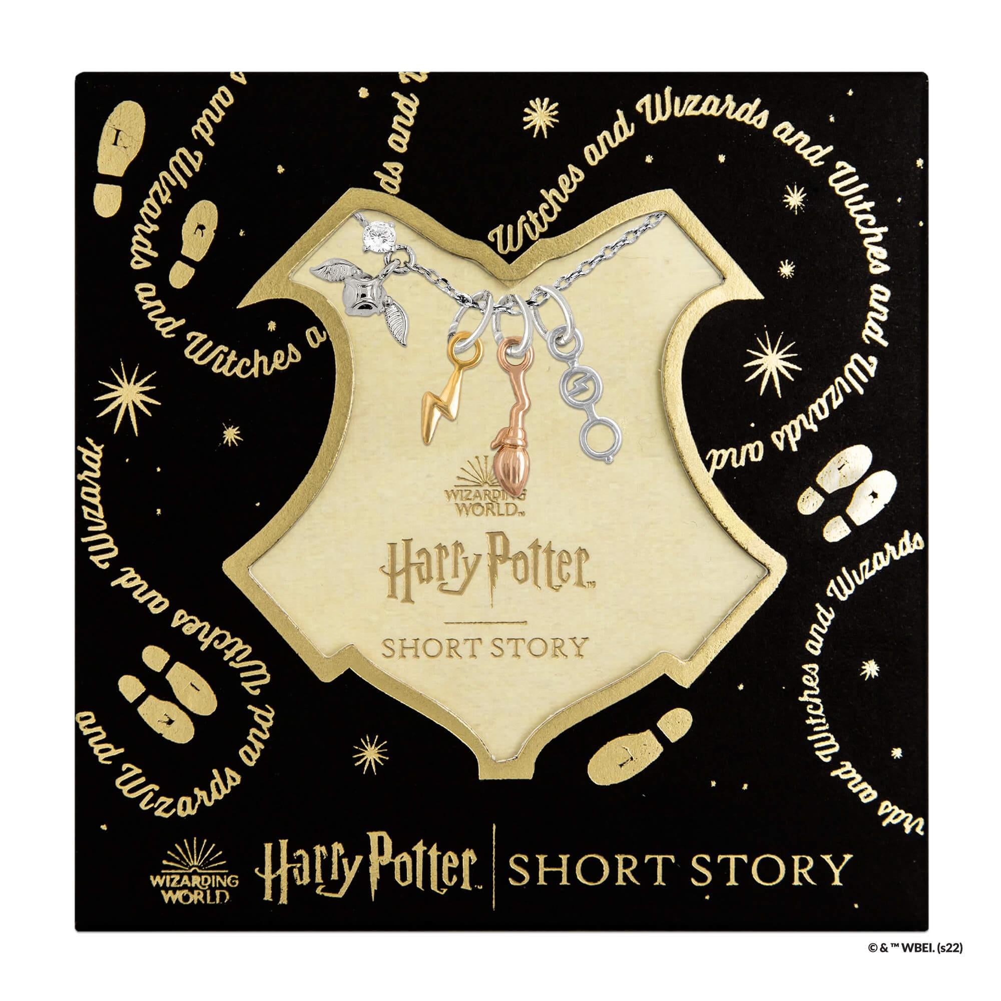 Short Story - Harry Potter Necklace Harry Trio Silver