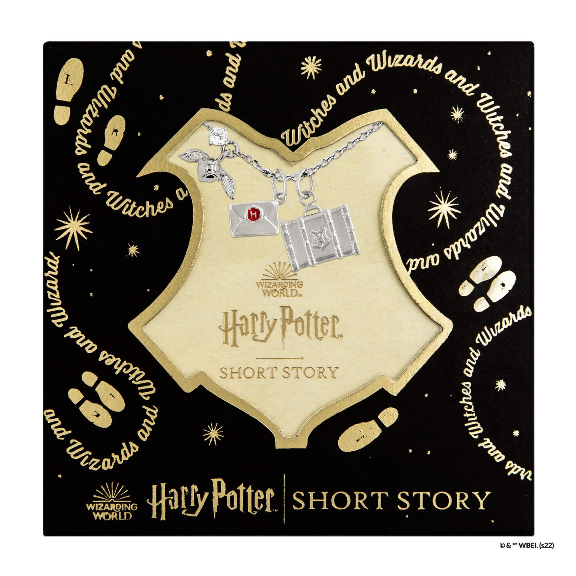 Short Story - Harry Potter Necklace Hogwarts Letter Silver