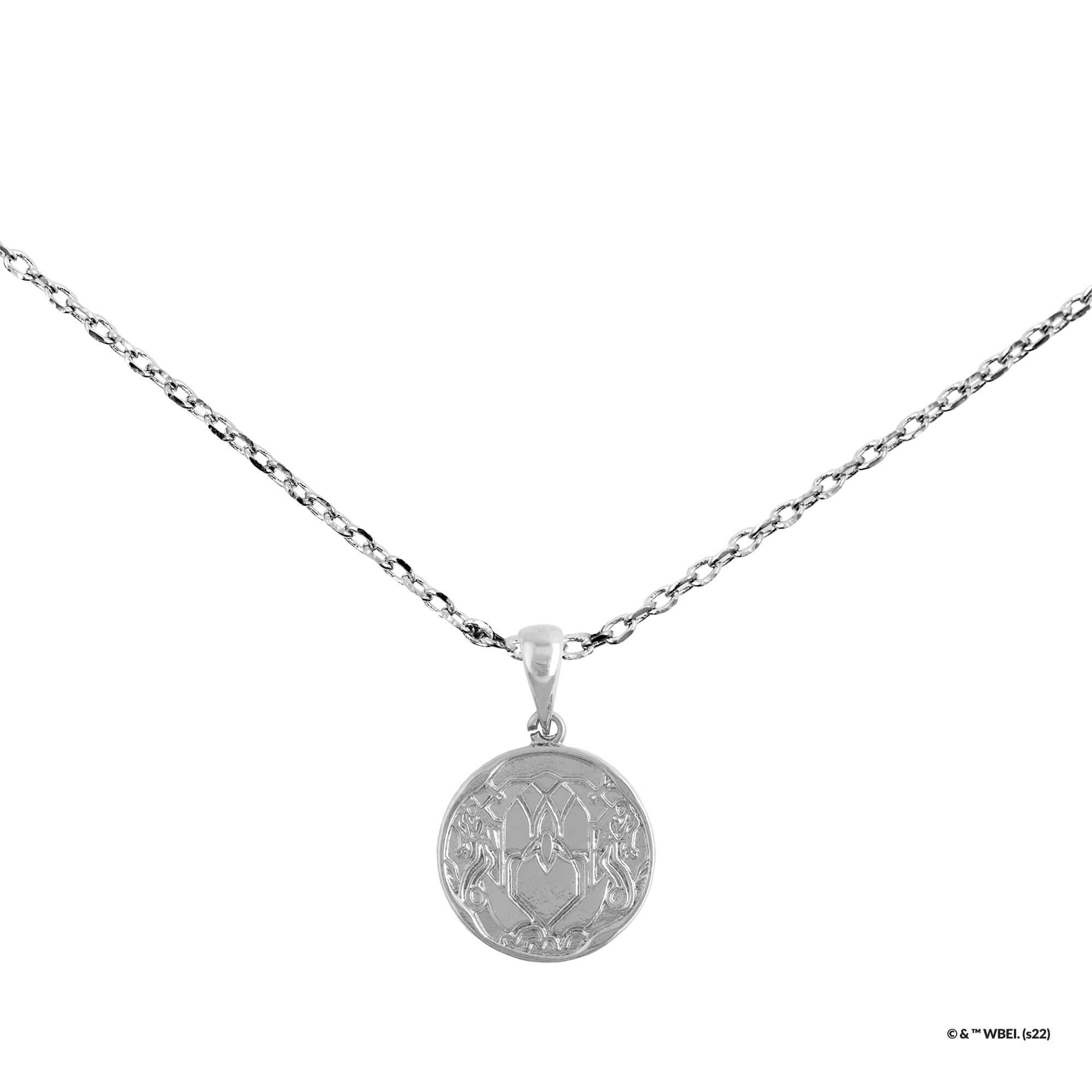 Short Story - Harry Potter Necklace Medallion 3 Silver