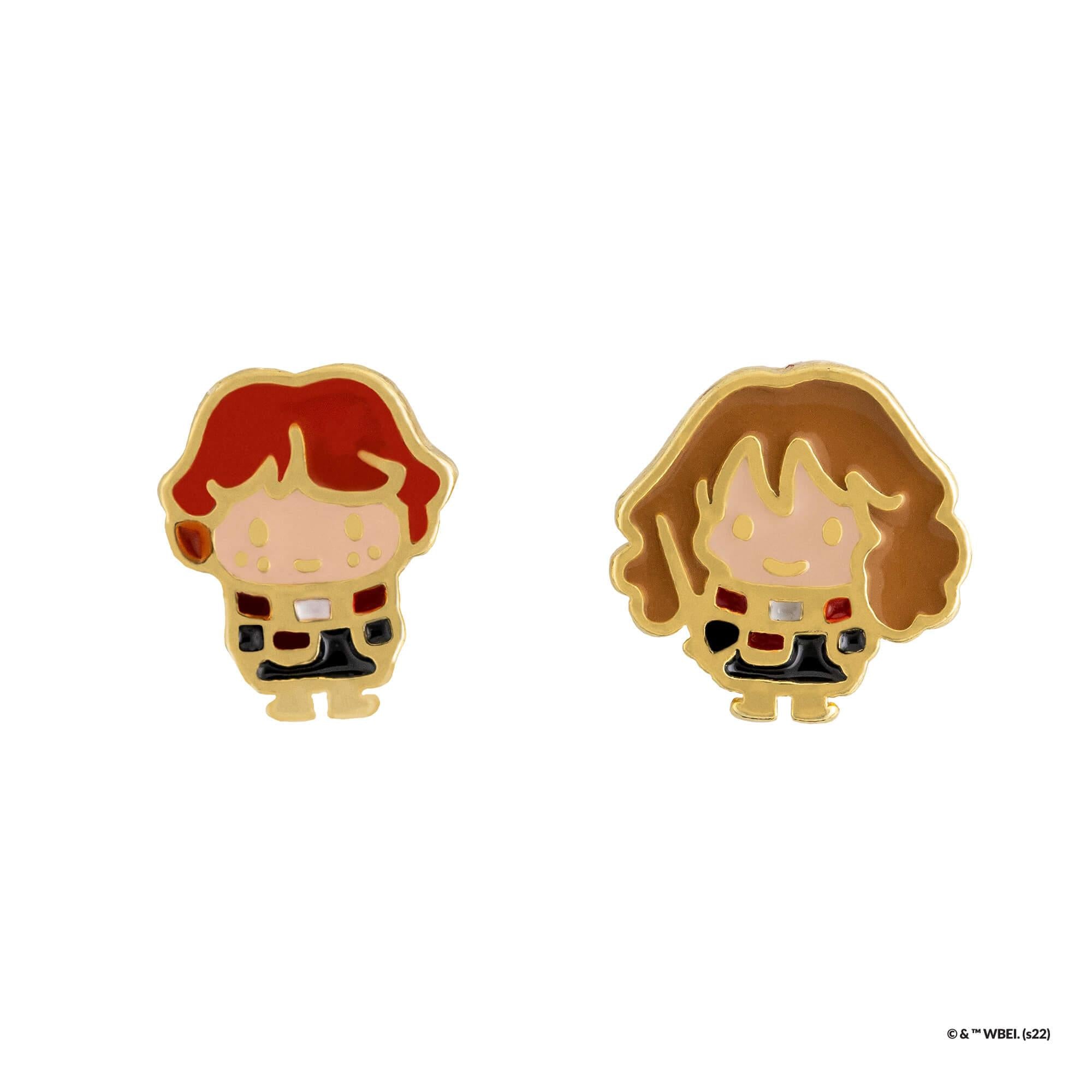 Short Story - Harry Potter Earring Epoxy Ron & Hermione