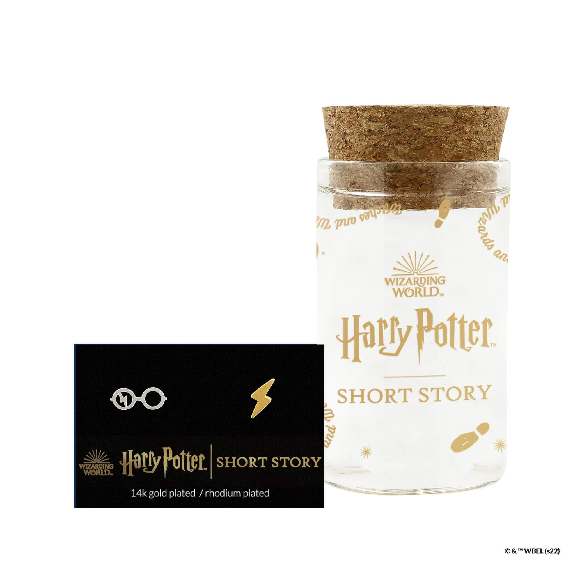 Short Story - Harry Potter Earring Glasses & Lightning Bolt