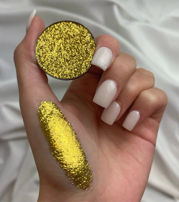 With Love Cosmetics - Pressed Glitter Gold Mine