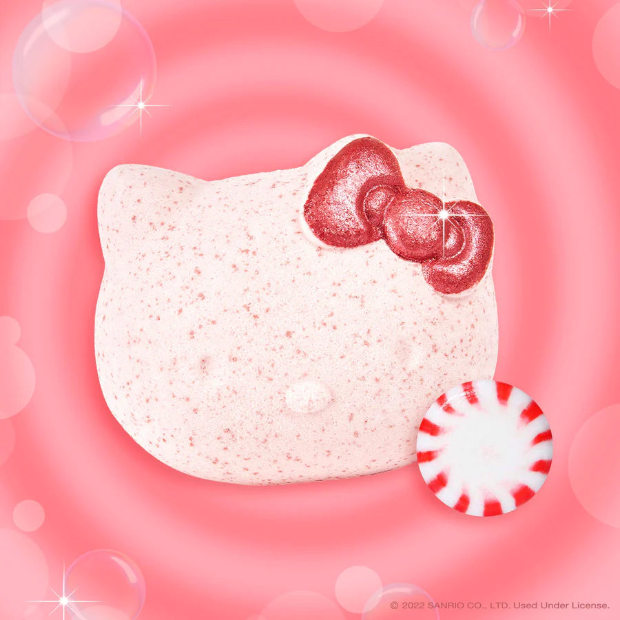 The Creme Shop - Hello Kitty 3D Aromatherapy Fizzy Bath Bomb Peppermint Crème Aroma