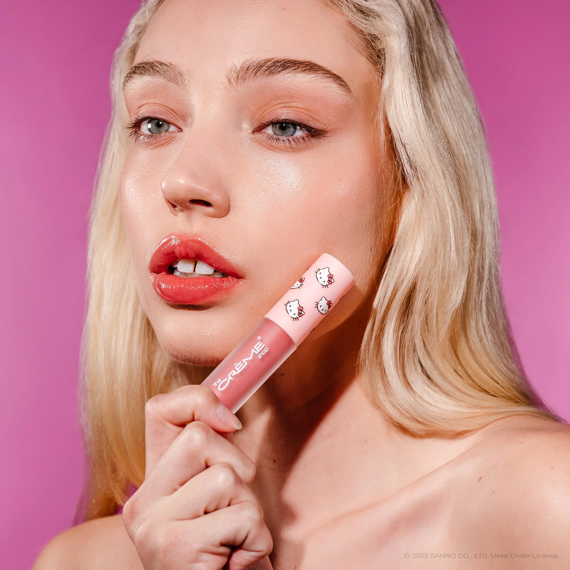 The Creme Shop - Hello Kitty Kawaii Kiss Moisturizing Lip Oil - Strawberry Flavored