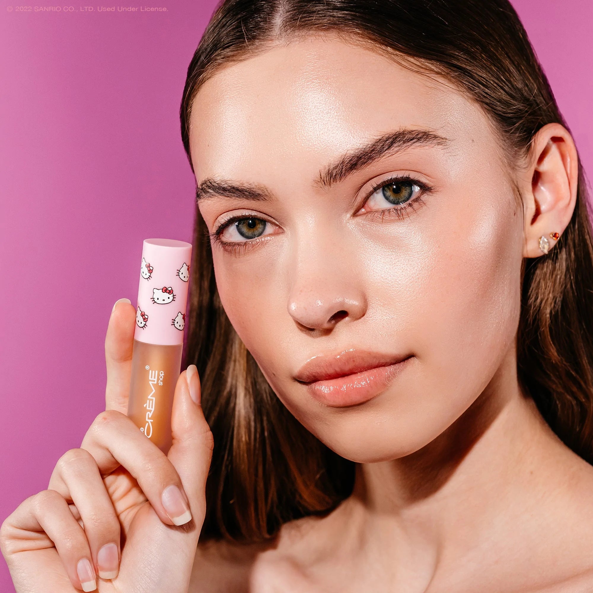 The Creme Shop - Hello Kitty Kawaii Kiss Moisturizing Lip Oil - Vanilla Mint Flavored