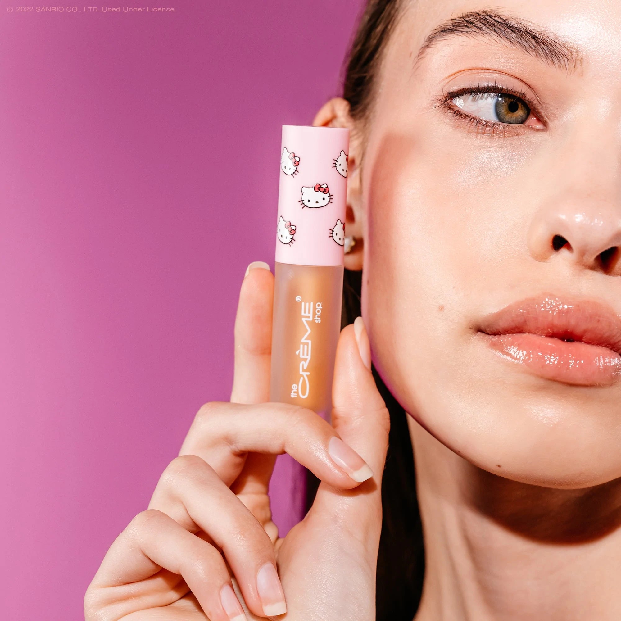 The Creme Shop - Hello Kitty Kawaii Kiss Moisturizing Lip Oil - Vanilla Mint Flavored